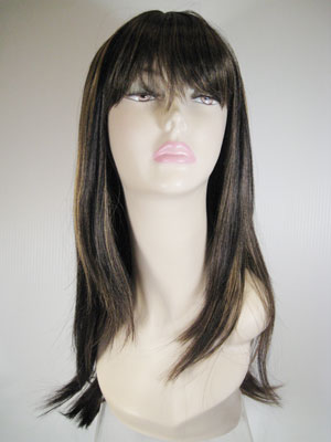 Two-Tone Long Straight Wig