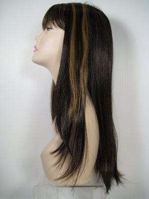 Two-Tone Long Straight Wig