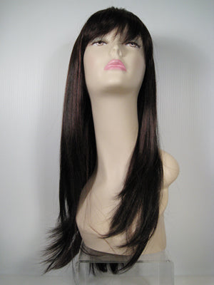Two-Tone Long Straight Wig