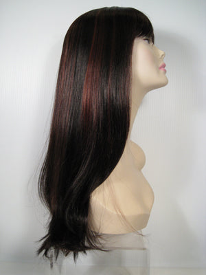 Two-Tone Long Straight Wig
