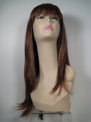 Two-Tone Long Straight Wig