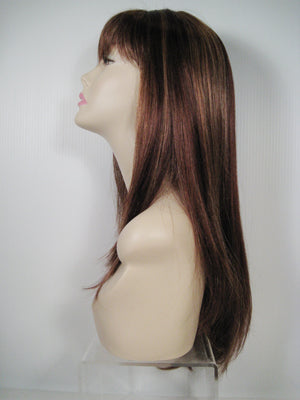 Two-Tone Long Straight Wig