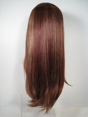 Two-Tone Long Straight Wig