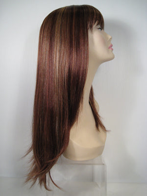 Two-Tone Long Straight Wig