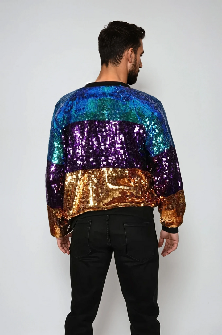 Mardi Gras Sequin Jacket