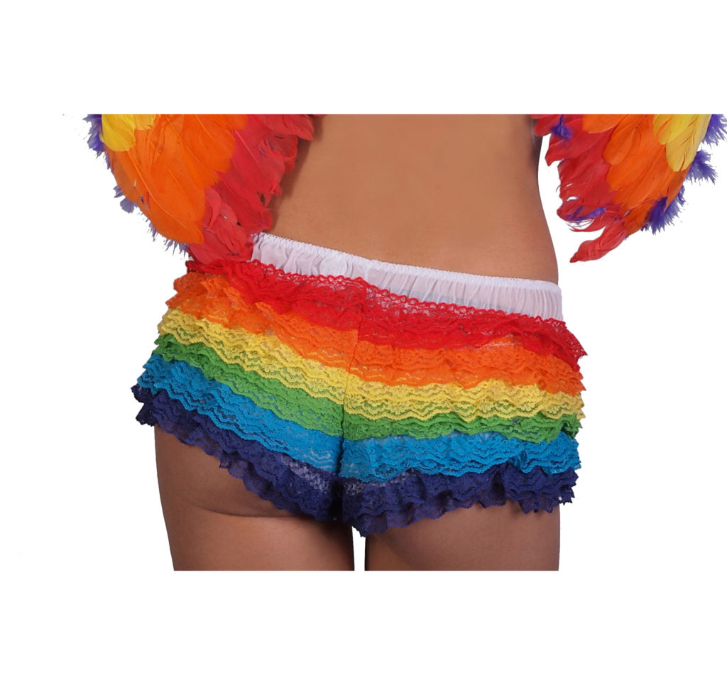 Lace Ruffle Rhumba Shorts