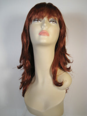 Ginger Ombre Long Curly Wig