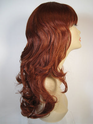 Ginger Ombre Long Curly Wig