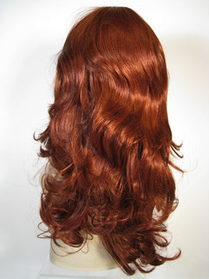 Ginger Ombre Long Curly Wig