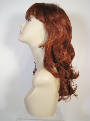 Ginger Ombre Long Curly Wig