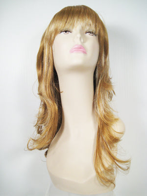 Two-Tone Long Curly Wig