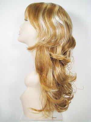 Two-Tone Long Curly Wig