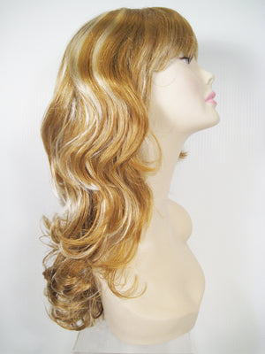 Two-Tone Long Curly Wig