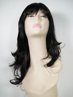 Two-Tone Long Curly Wig