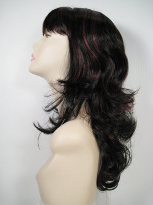 Two-Tone Long Curly Wig