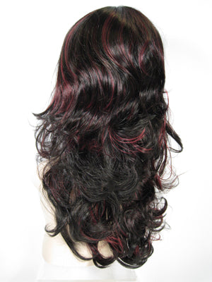 Two-Tone Long Curly Wig