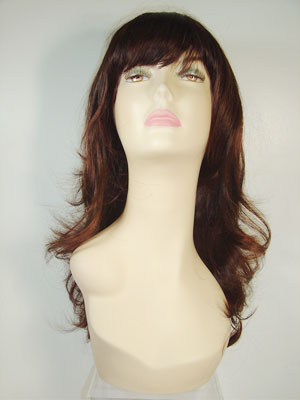 Two-Tone Long Curly Wig