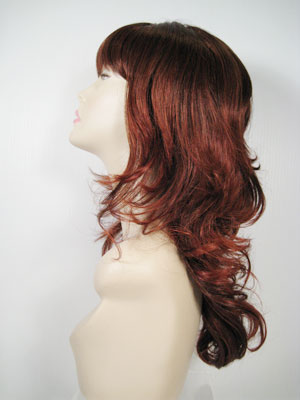 Two-Tone Long Curly Wig