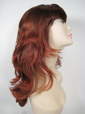 Two-Tone Long Curly Wig