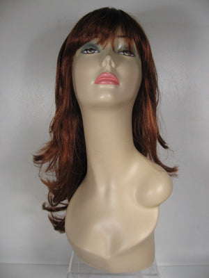 Two-Tone Long Curly Wig