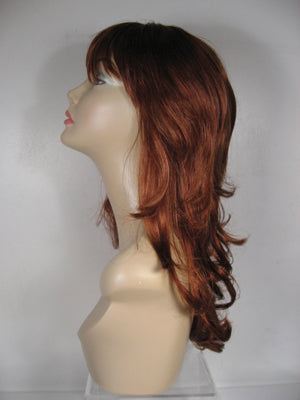 Two-Tone Long Curly Wig
