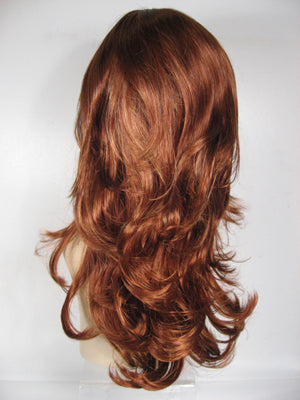 Two-Tone Long Curly Wig