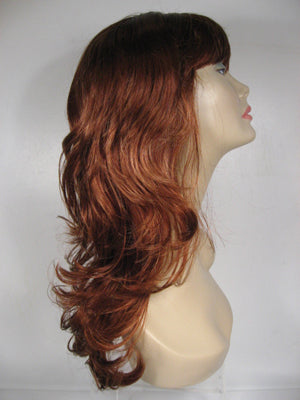 Two-Tone Long Curly Wig