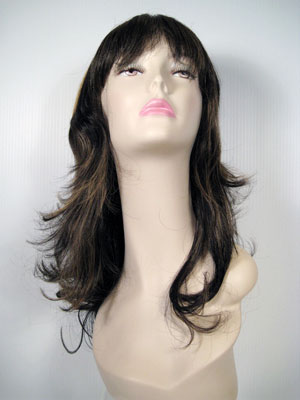 Two-Tone Long Curly Wig