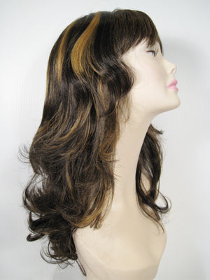 Two-Tone Long Curly Wig