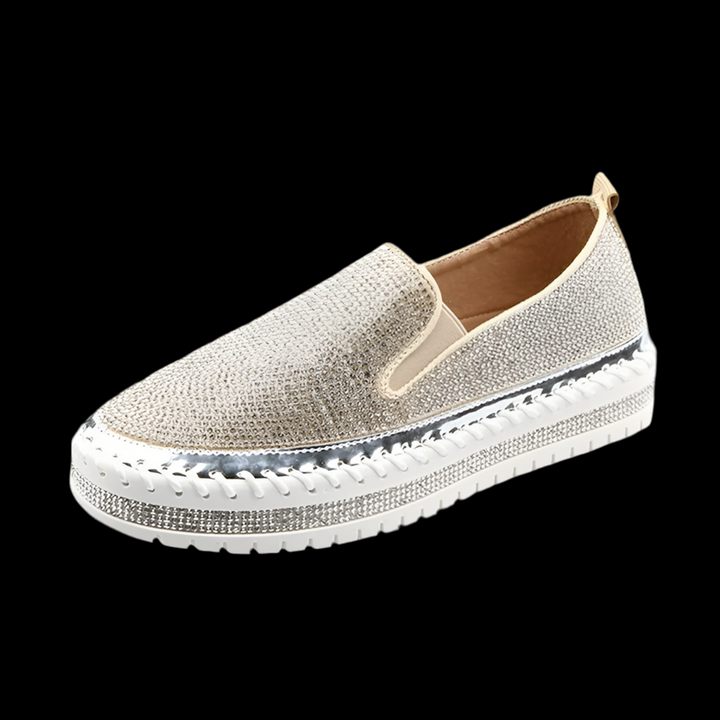 Rhinestone Flats - Shoes