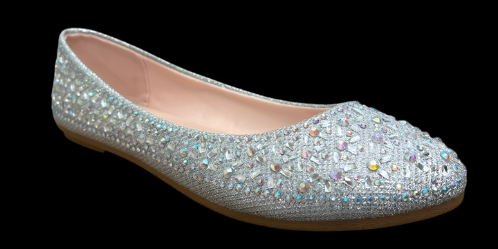 Rhinestone Comfort Sole Ballet Flats