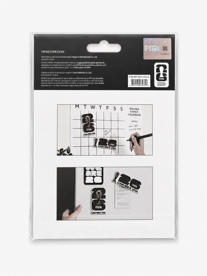 FIFA World Cup 2026™ Laser Cut Wood Magnet Set