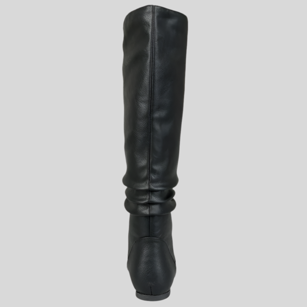 Wide Calf Round Toe Boots