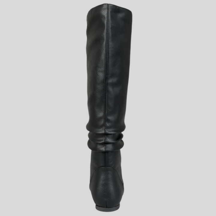 Wide Calf Round Toe Boots