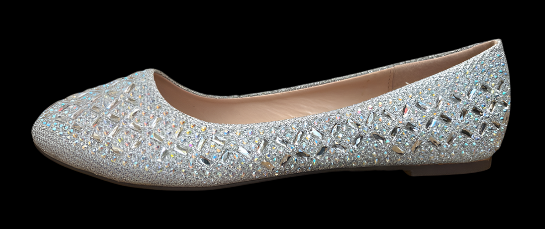 Rhinestone Comfort Sole Ballet Flats