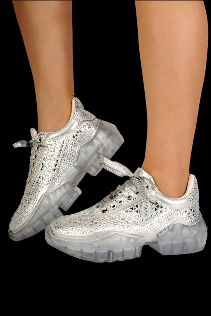 Rhinestone Stud Shoes