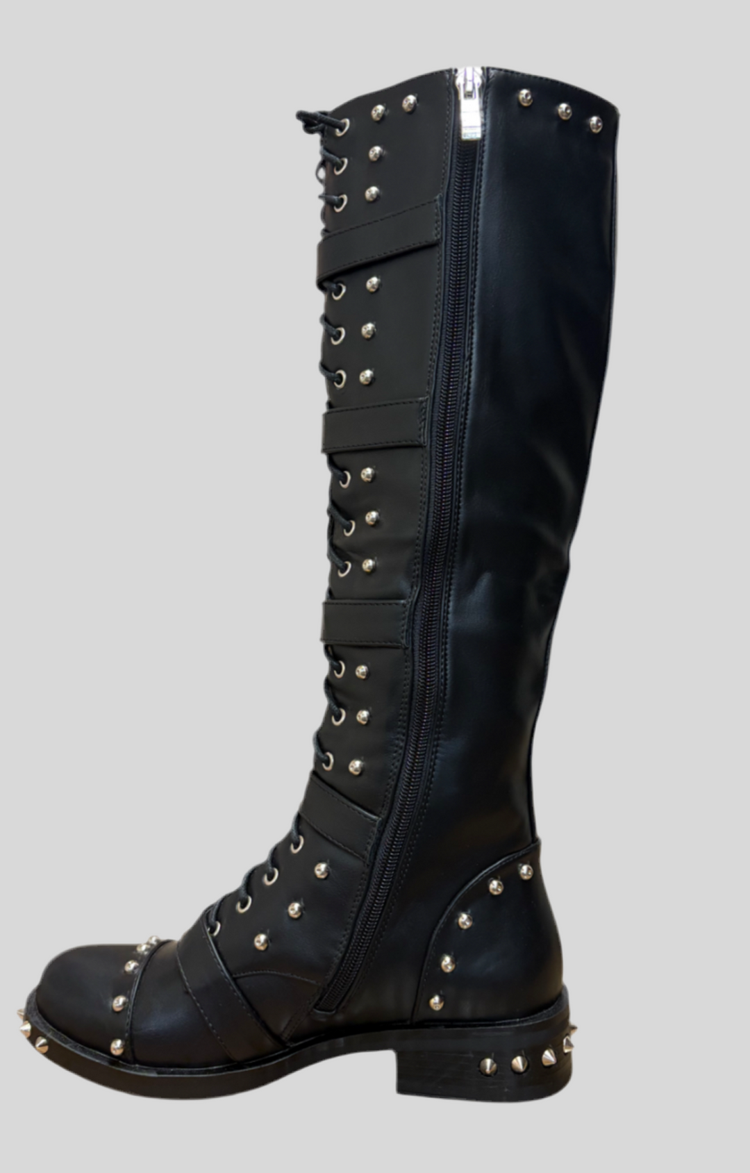 Over the Knee Studded Boots