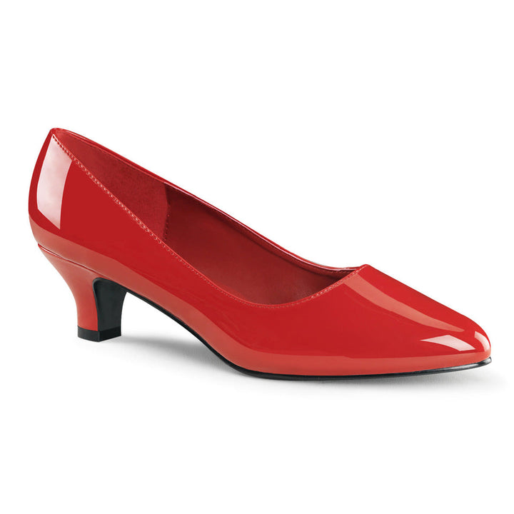 Pleaser Gloss Red Classic Pump Heels