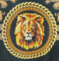 Rhinestone Lion Baroque Tee Shirt – Black & Red Editions