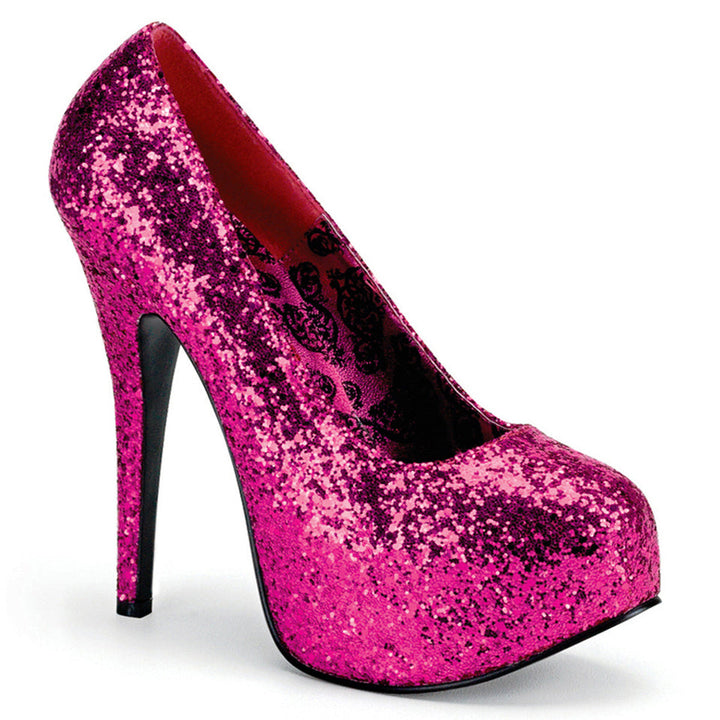 Pleaser Glitter Style Platform Heels