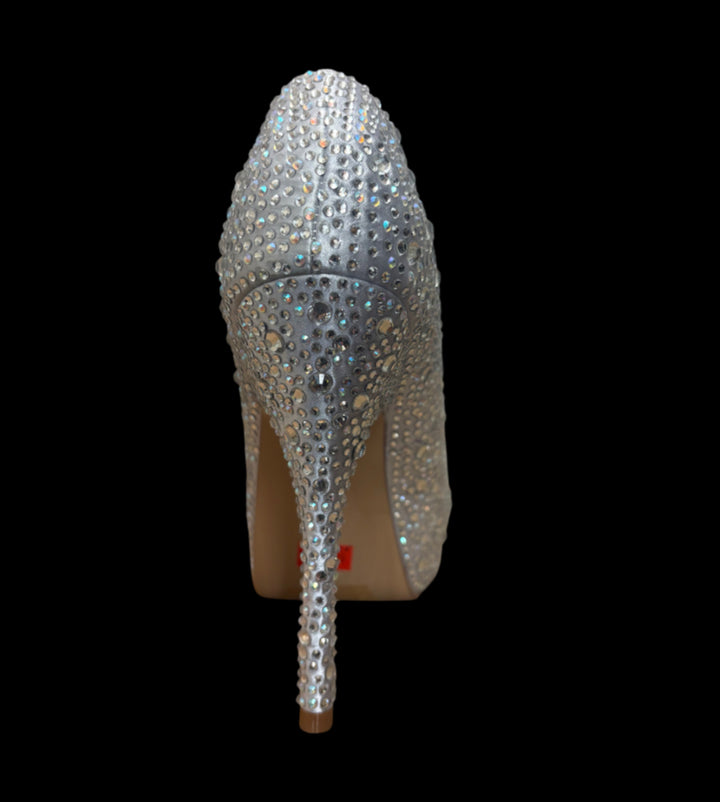 Fabulicious Rhinestone Platform Heels