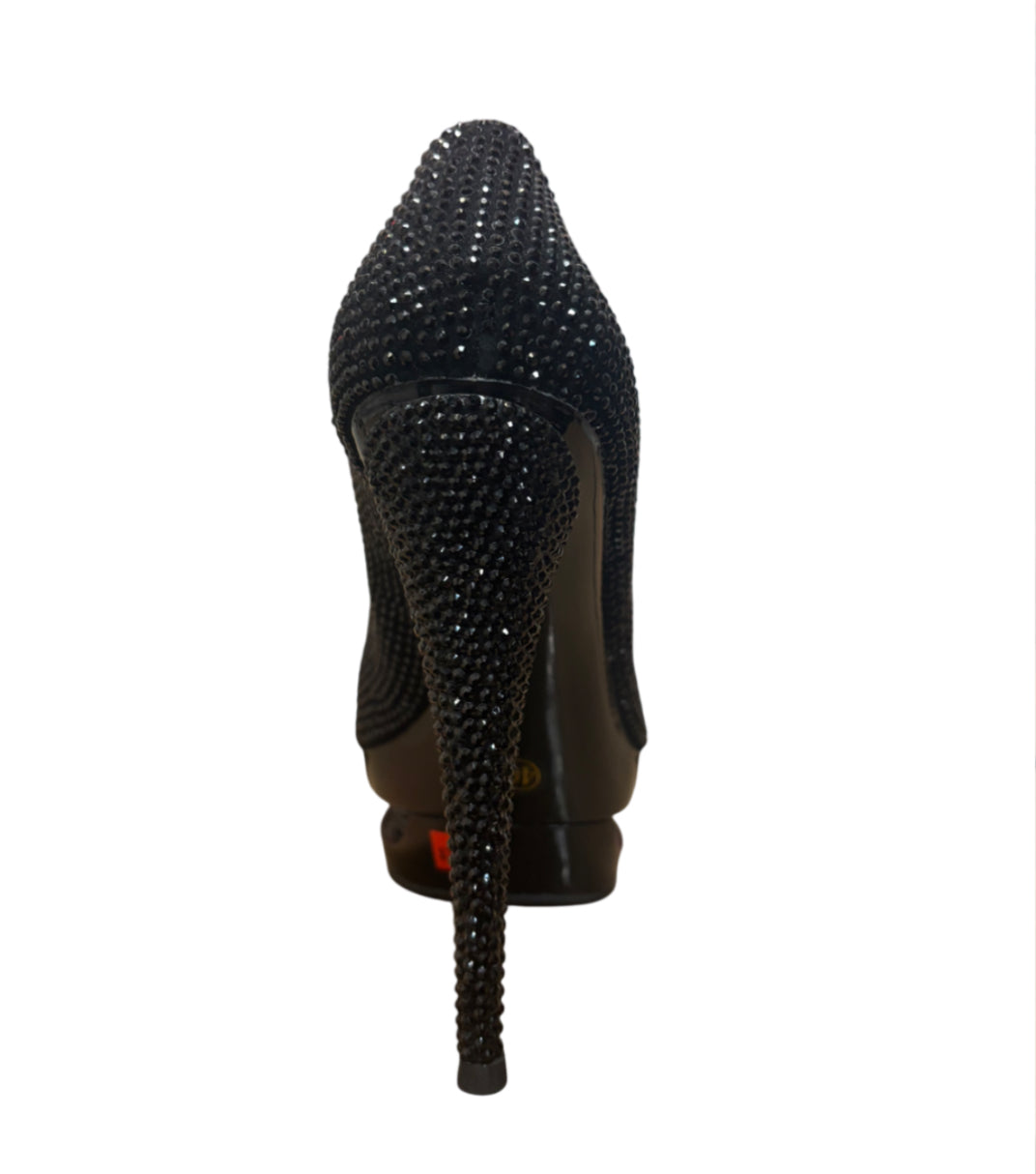 Rhinestone Stiletto Dual Platform Heels