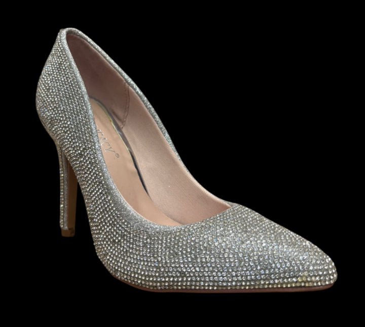 Elegant Rhinestone Heels