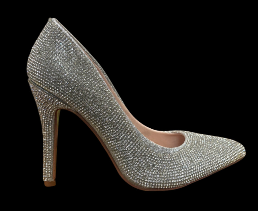 Elegant Rhinestone Heels