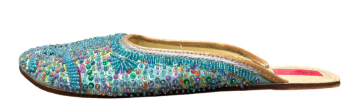 Indian Ethnic Beaded Slip-on Flats