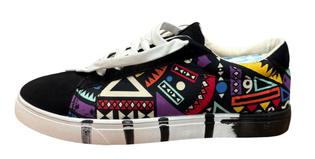 Colourful Graffiti Design Shoes