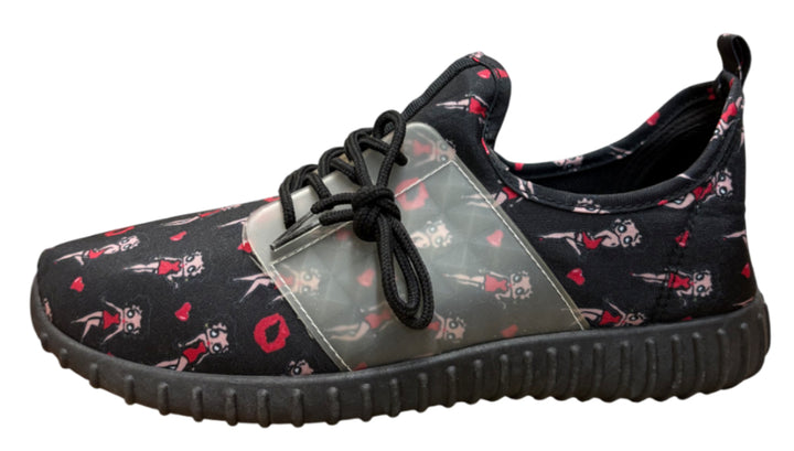 Betty Boop Athletic Shoes with Cage