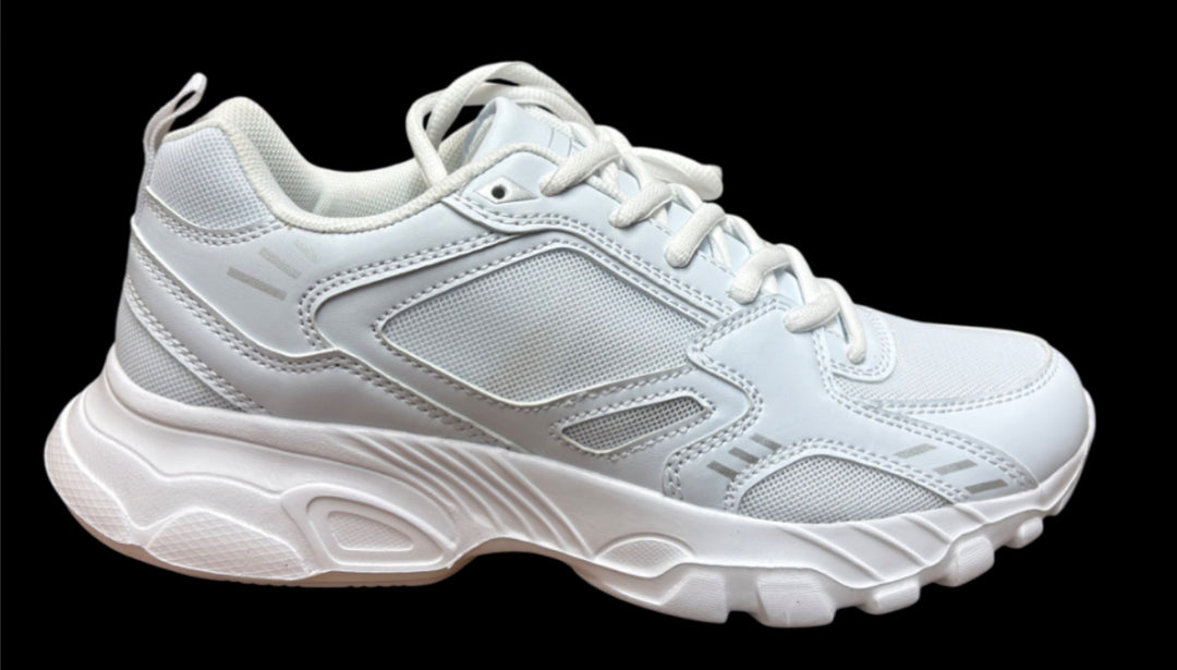 Casual Running Shoes with Textured Sole