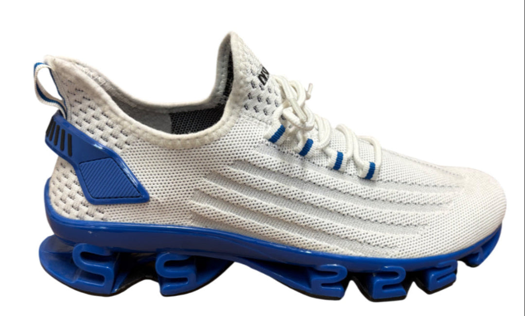 Lightweight Mesh Sneakers with Unique Spring Sole