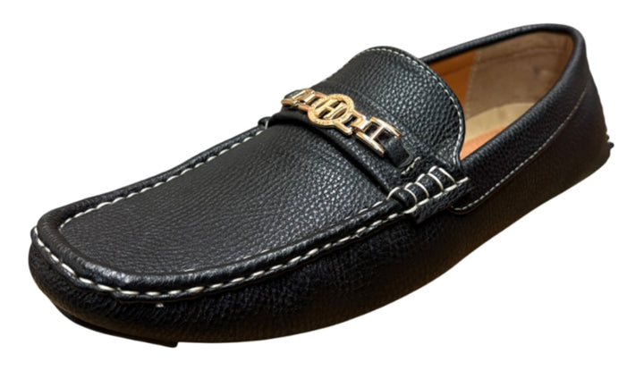 Premium Black Loafer Dress Shoes
